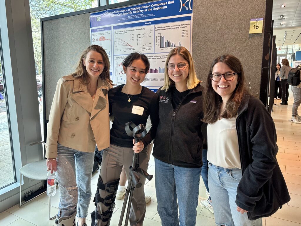 Monica wins best poster by a junior student at the MIT Biological Engineering Undergraduate Research Symposium